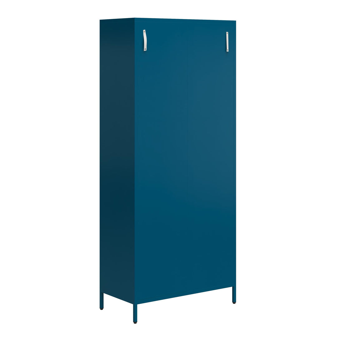 Annie Tall Metal 2 Door Cabinet - Moroccan Blue