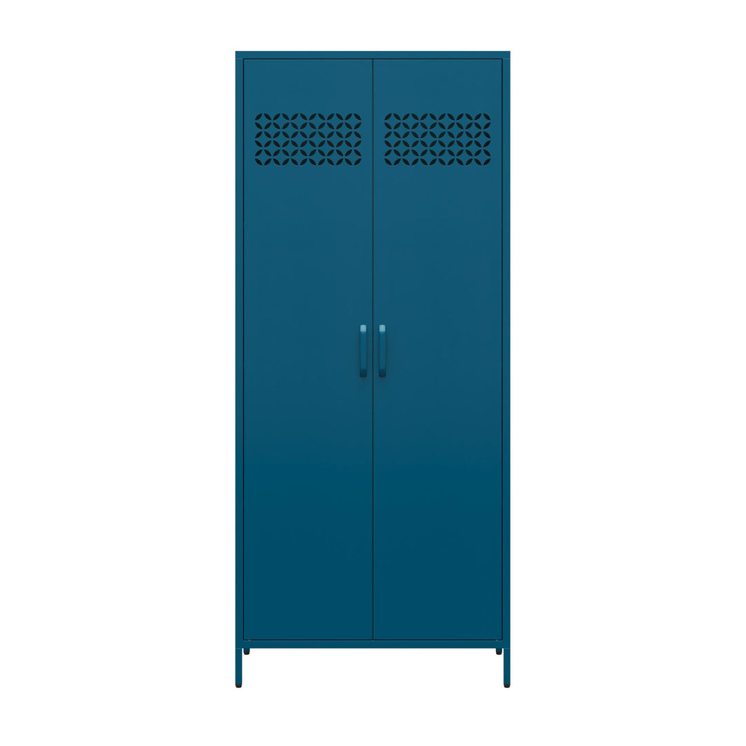 Modern metal cabinet designs by Annie -  Moroccan Blue