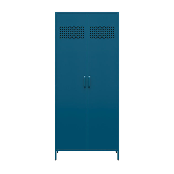Modern metal cabinet designs by Annie -  Moroccan Blue