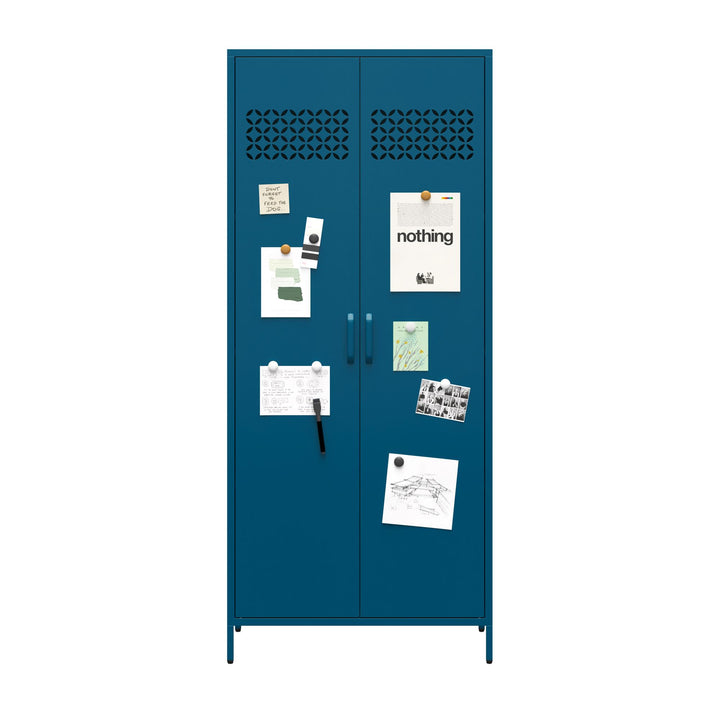 Elegant metal cabinet designs by Annie -  Moroccan Blue