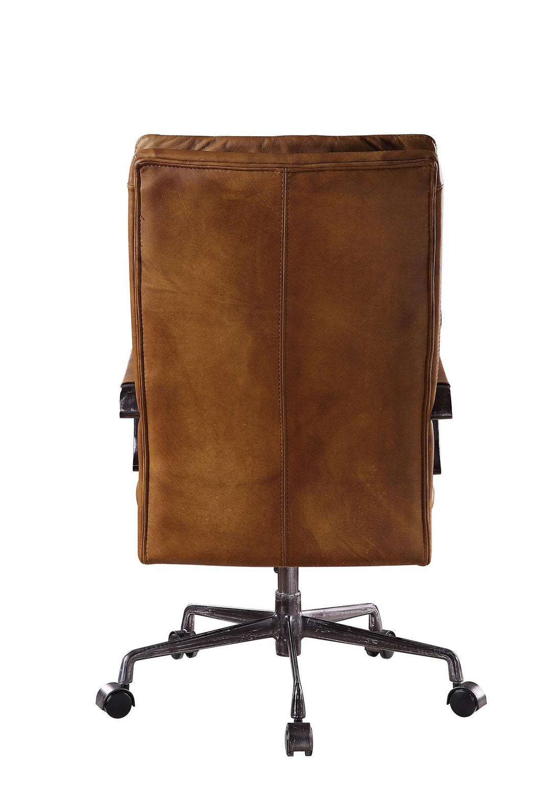 Top grain leather Executive Swivel Office Chair - Brown