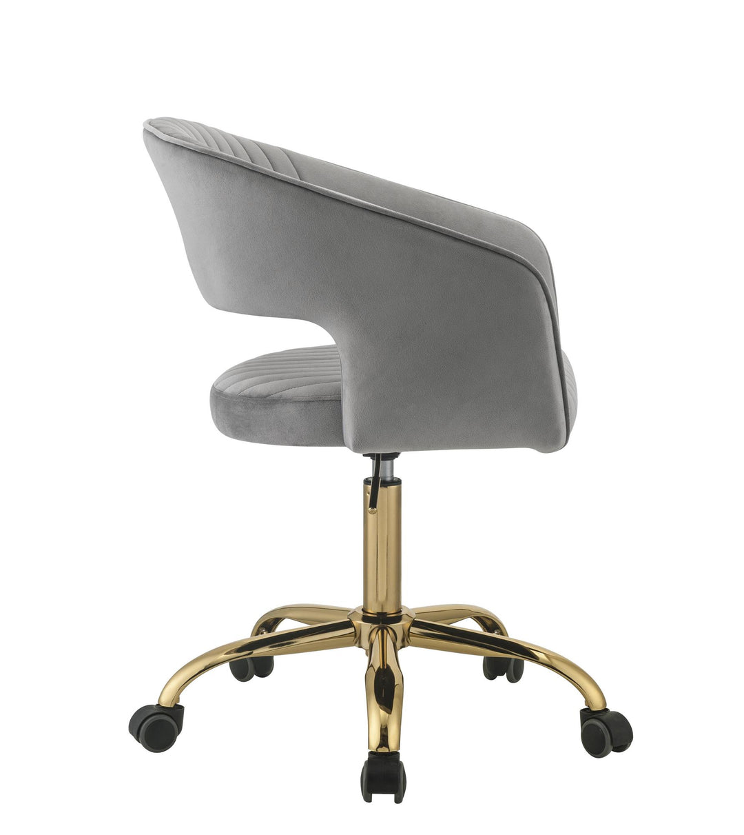 swivel office chair - Gray