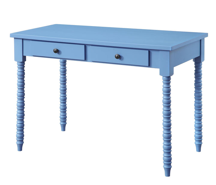 learning writing desk with 2 drawers - Blue