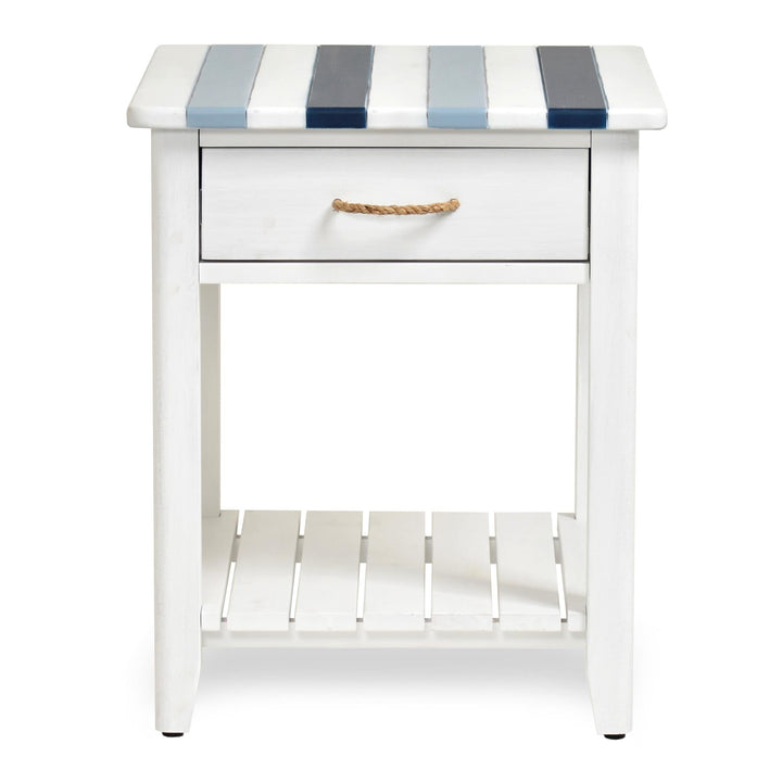 Sruf Club Tricolor End Table - N/A