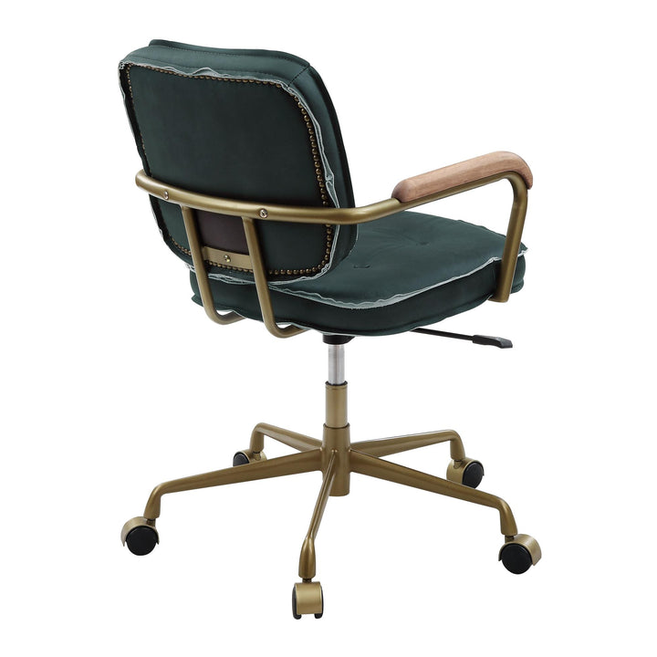 Office chair with swivel seat - Emerald Green