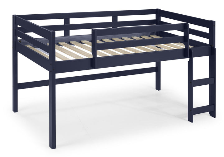 twin loft bed with ladder - Navy