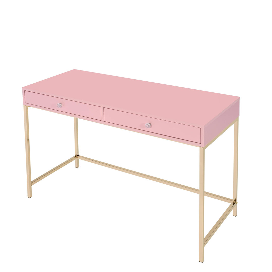 writing desk with drawers - Pink