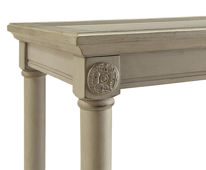 Stylish serving cart with removable tray - Beige