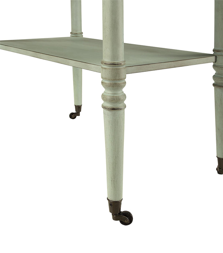French design serving cart - Green