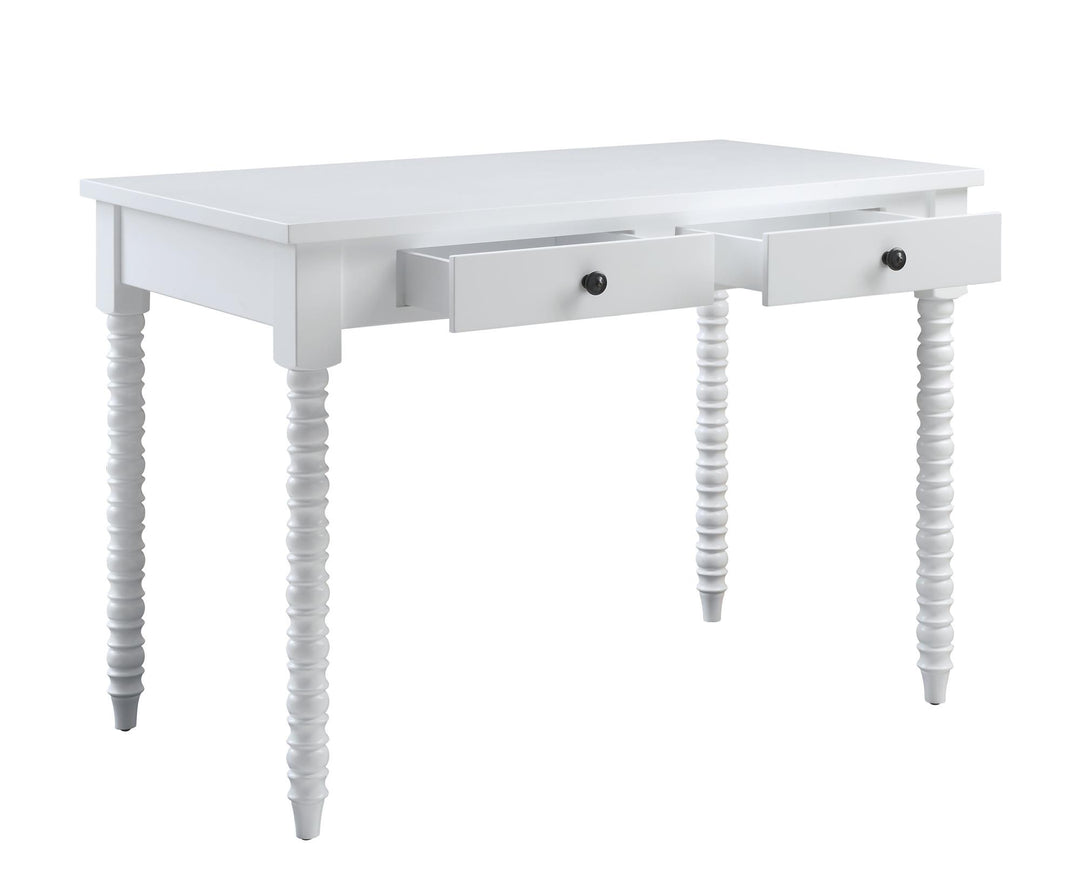 Best console table with two drawers - White
