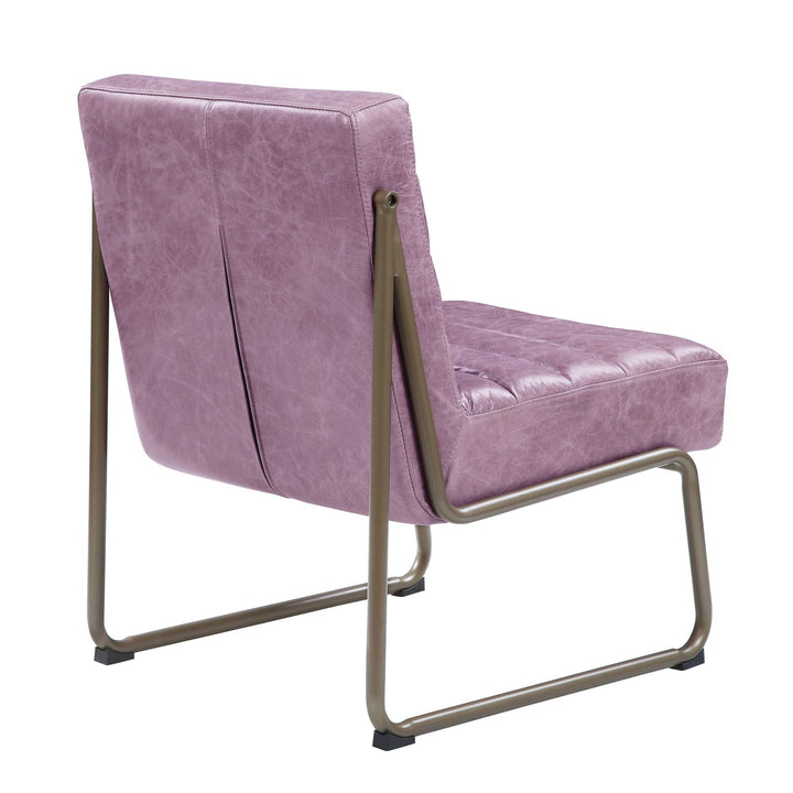 tight seat and back cushion accent chair - Light Purple