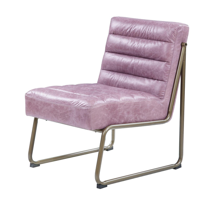 tight seat and back cushion accent chair - Light Purple