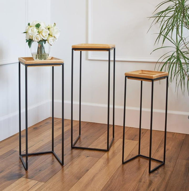 nested accent table - Black