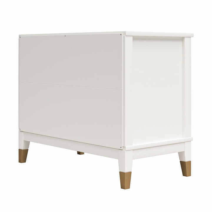 Westerleigh Wide Nightstand - White