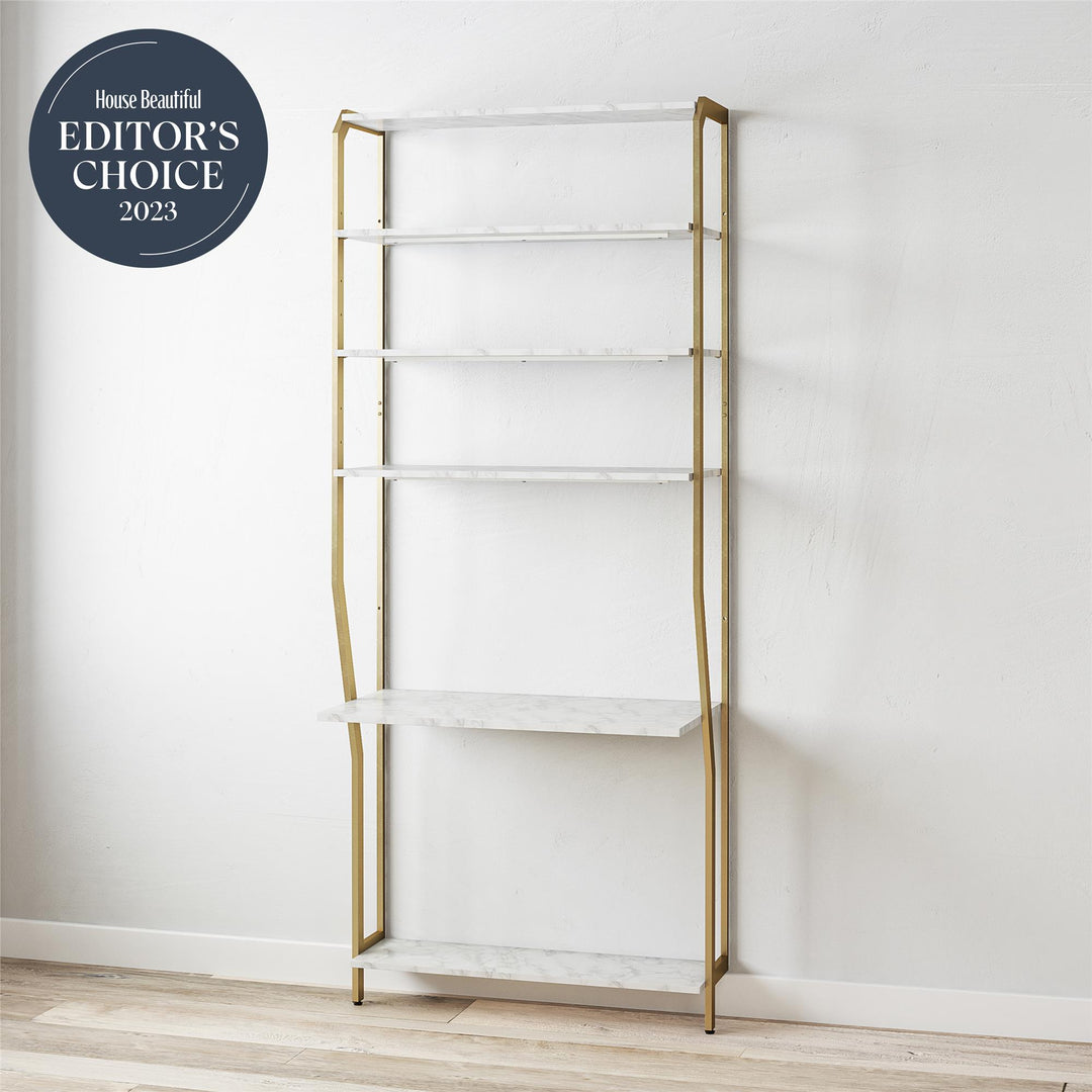 Modern Closet by Gwyneth -  Vanity  -  White marble