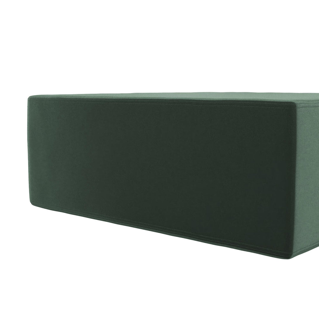 portable pouf for small space - Green