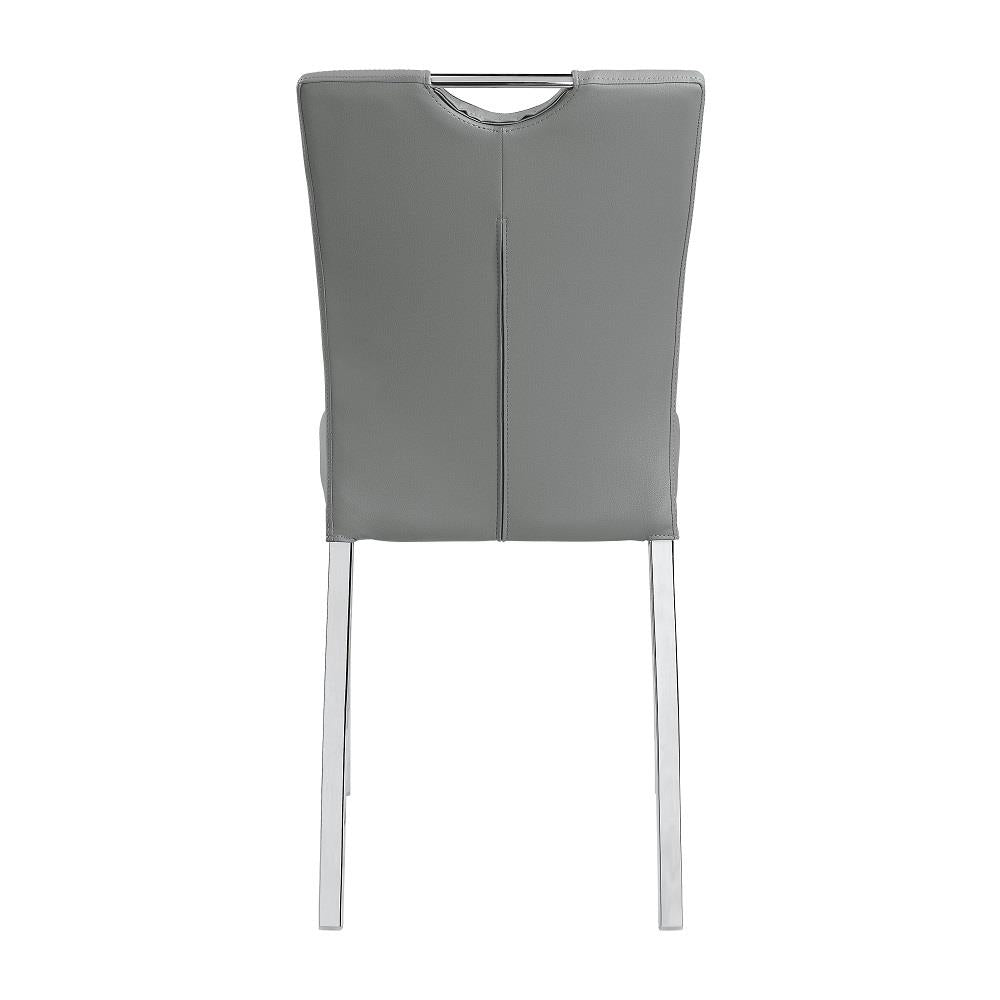 Modern Set of 2 Dining Chair - Gray