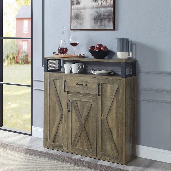 Kitchen side cabinet - Rustic Oak