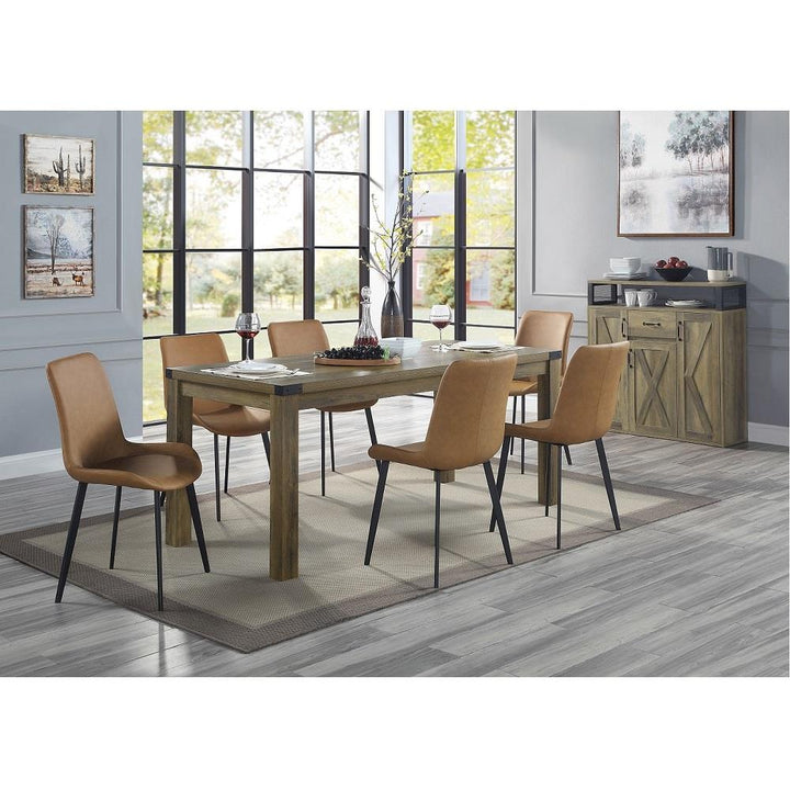 Side storage cabinet for dining room - Rustic Oak