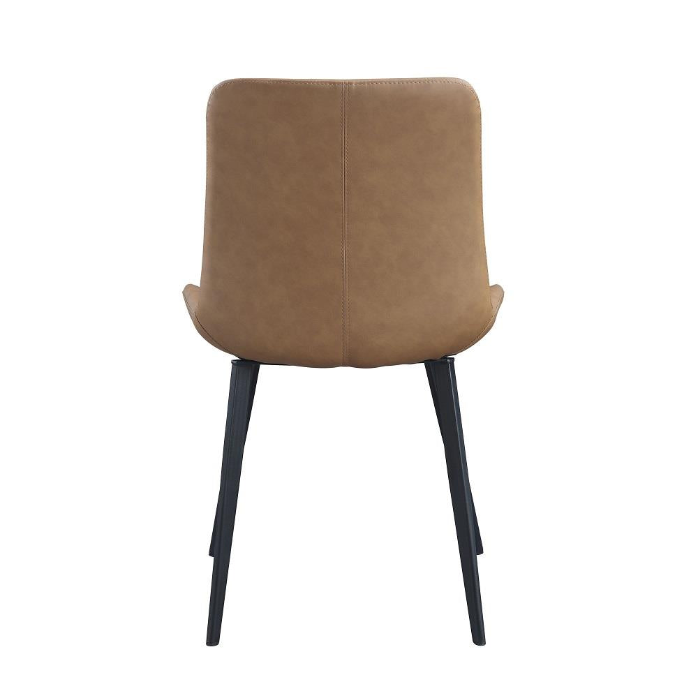 Set of 2 Side Chair for dining room - Brown