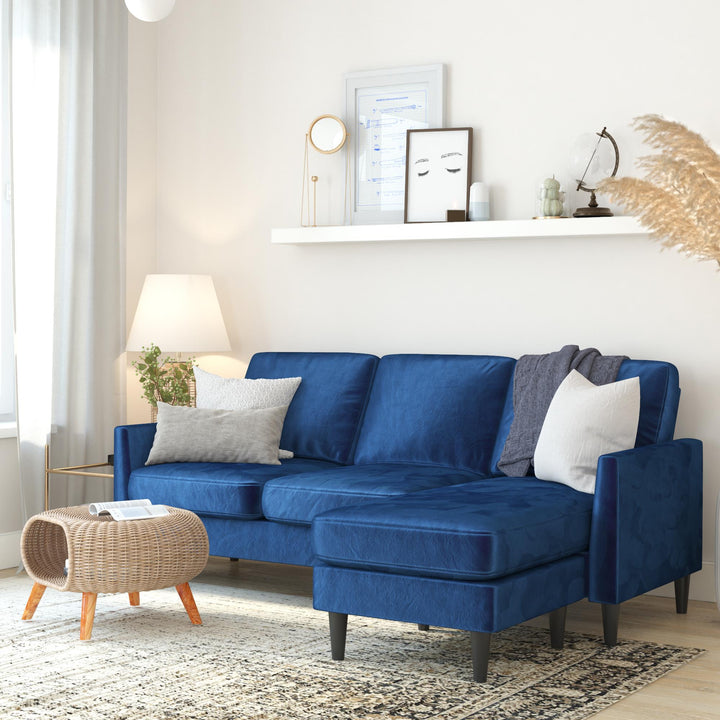 Winston Reversible Sofa Sectional - Blue