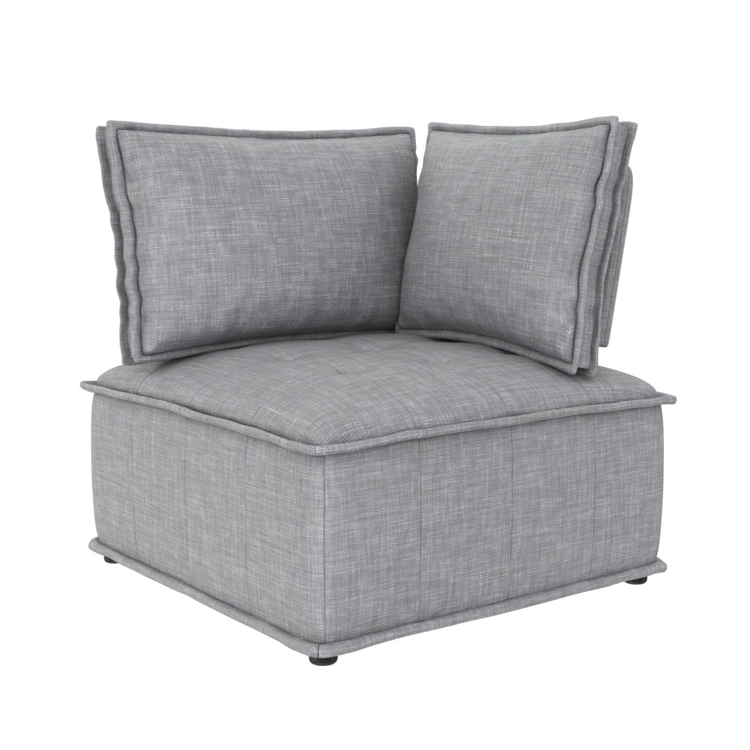 Darcy Corner Chair for Modular Sectional Sofa - Gray