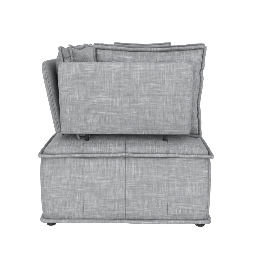 Darcy Corner Chair for Modular Sectional Sofa - Gray