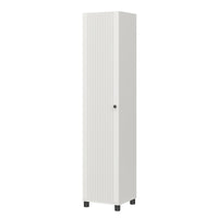 Kendall Fluted 16 Inch Wide 1 Door Storage Cabinet