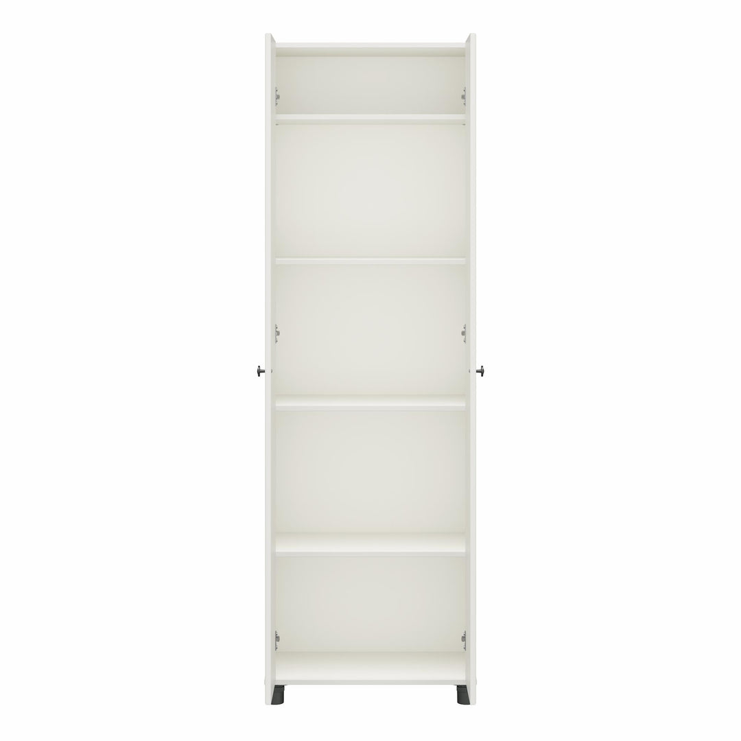 Durable storage with Kendall's 24-inch cabinet -  White