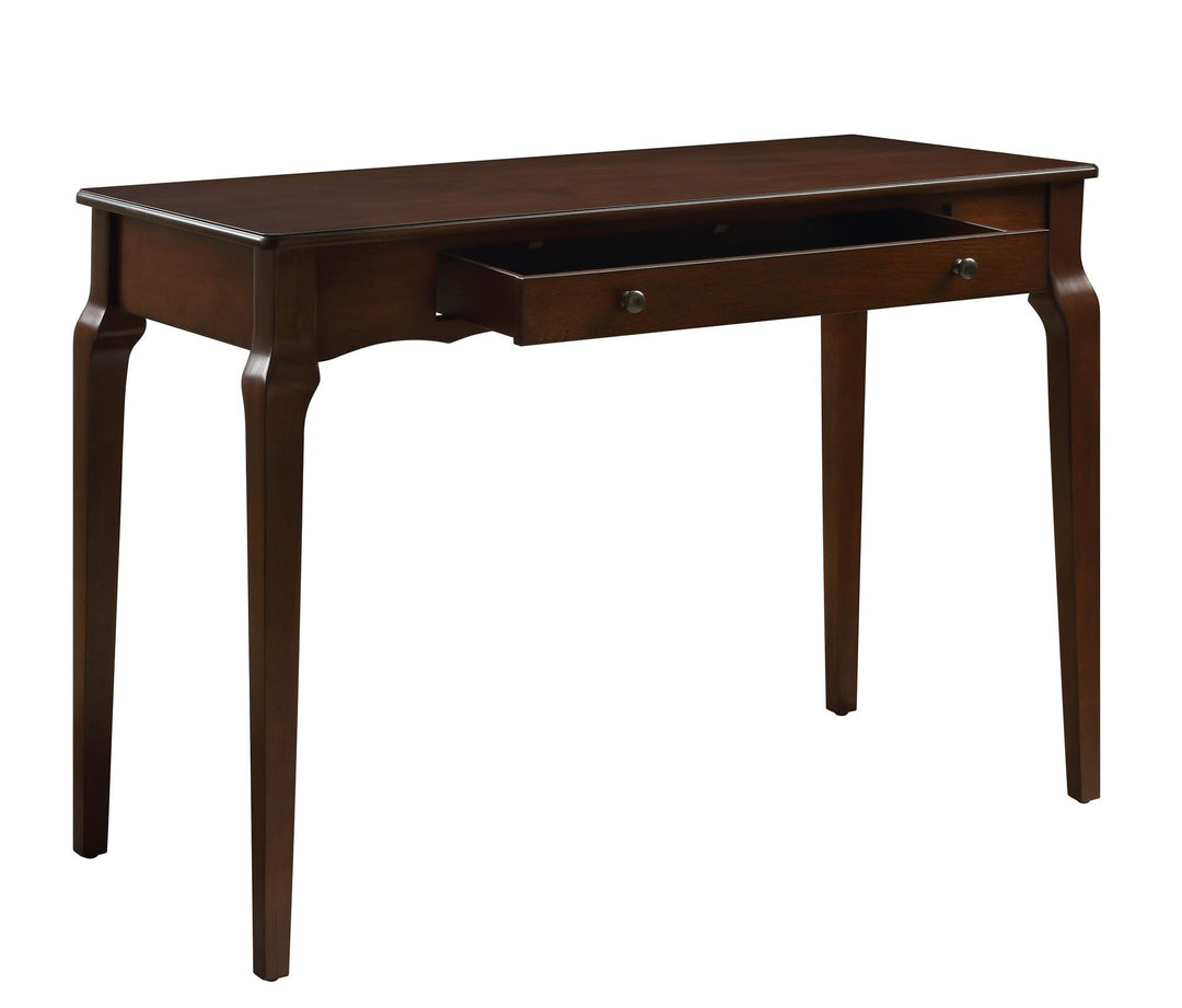 console table with drawer - Espresso