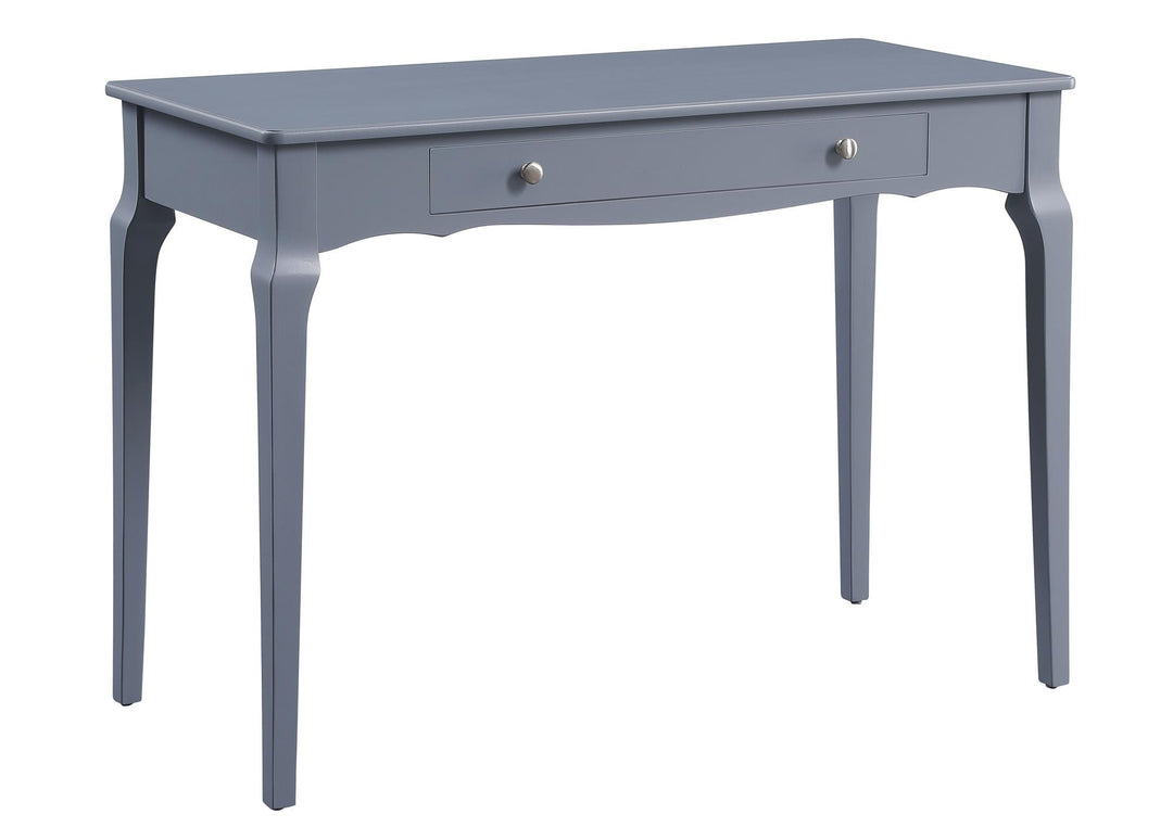 Console Table with Center Drawer - Gray