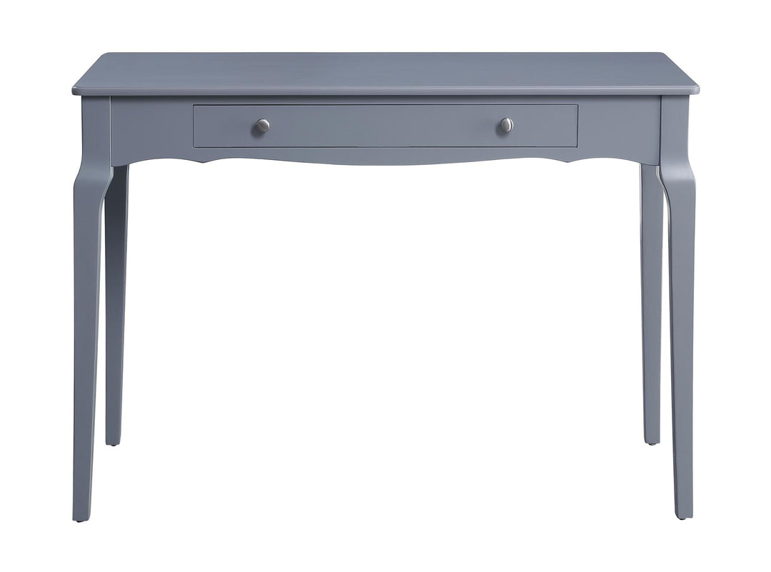 Alsen Rectangular Console Table with Center Drawer - Gray