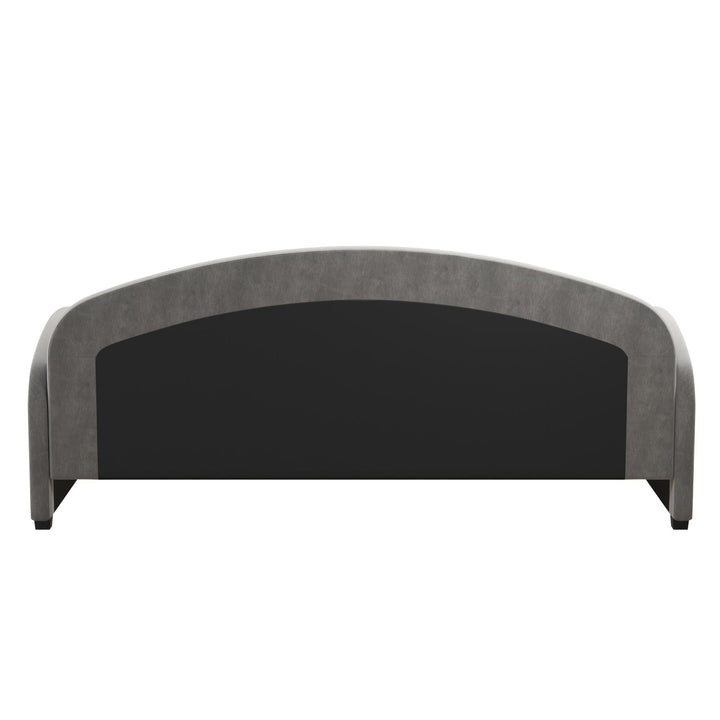 Moon Upholstered Daybed - Light Gray - Twin