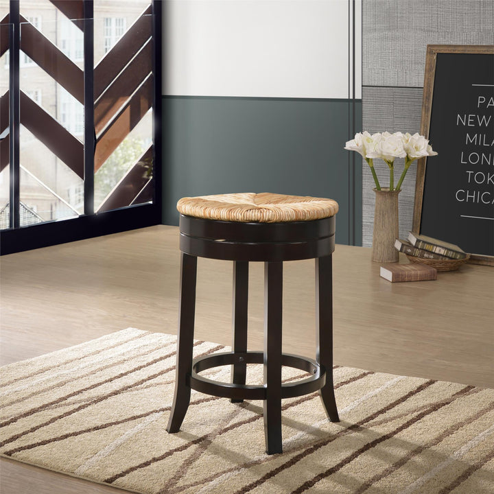 Kitchen Swivel Counter Stool - Espresso