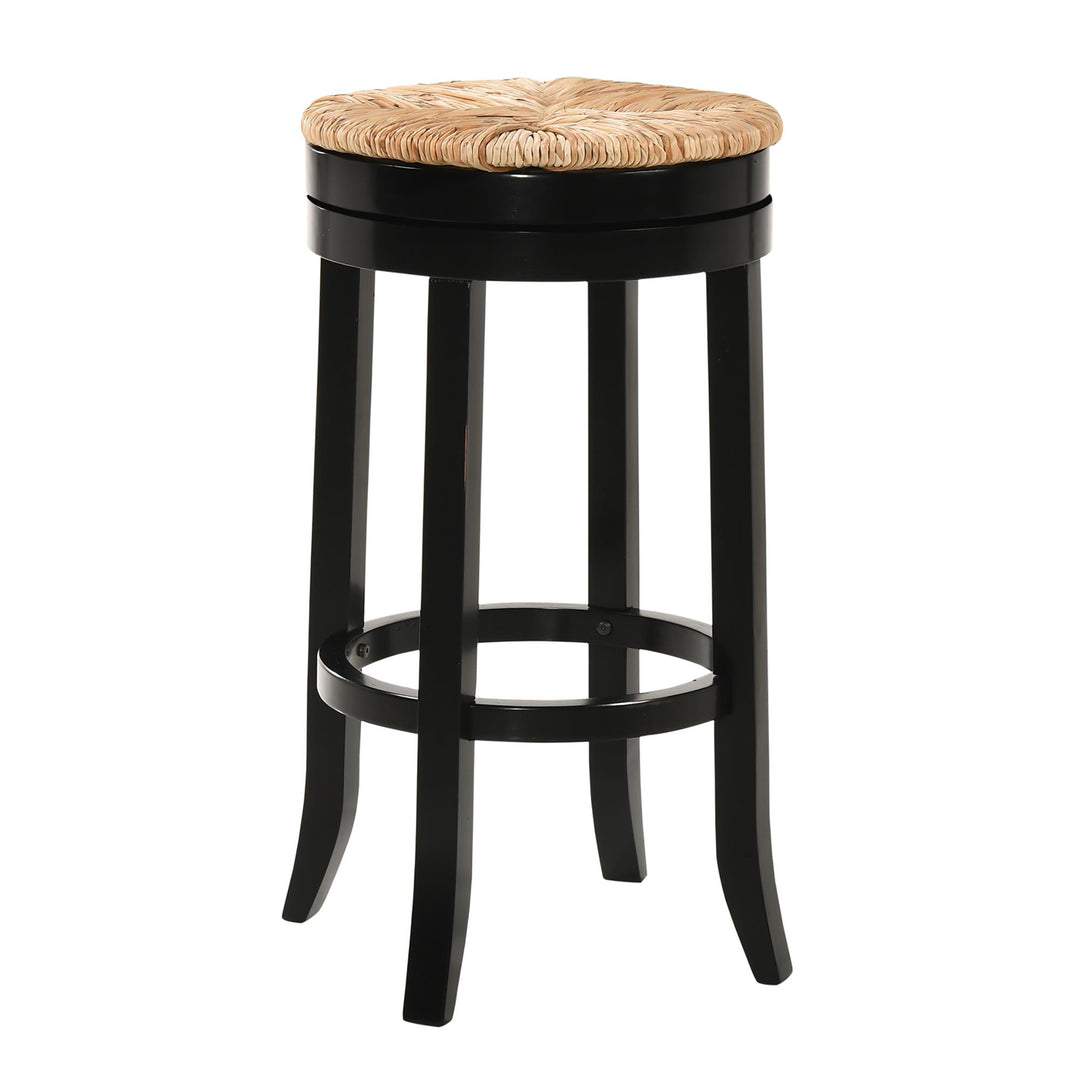 swivel counter stool - Black
