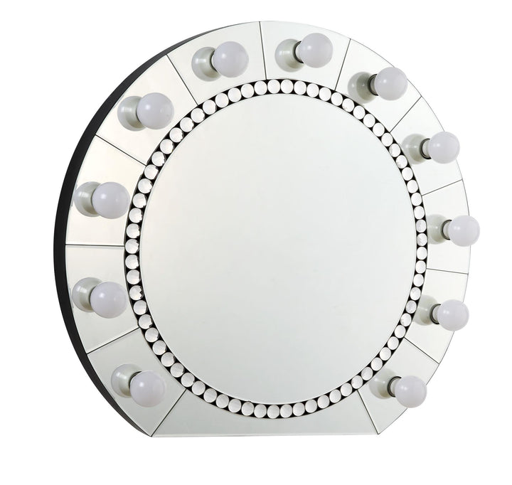 Farai decorative round mirrors -  Chrome