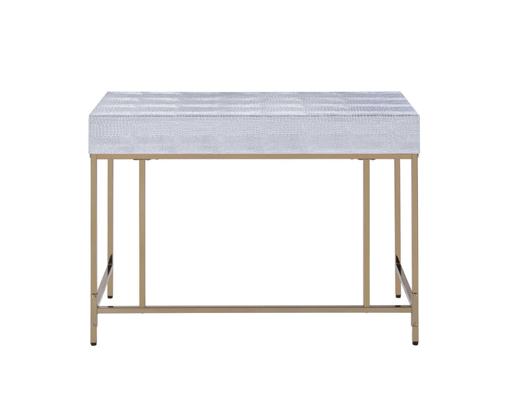Makeup vanity table with 1 drawer - Silver