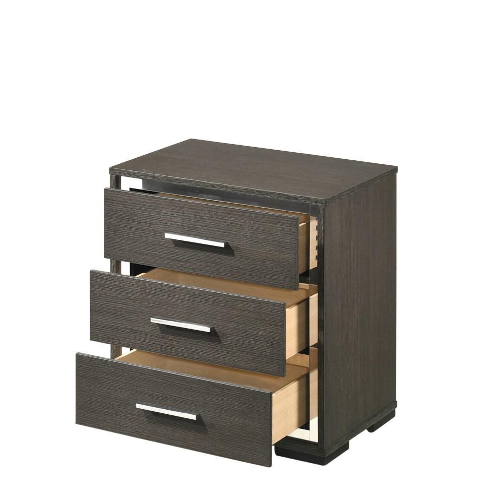 Modern nightstands with integrated USB ports -  N/A