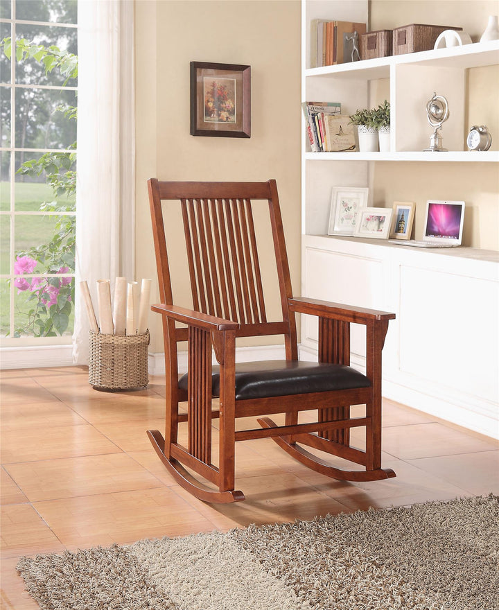 Traditional Kloris rocking chair with upholstery -  N/A