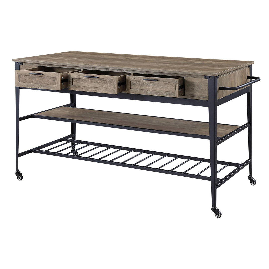 Kitchen organizing unit Macaria on casters -  N/A