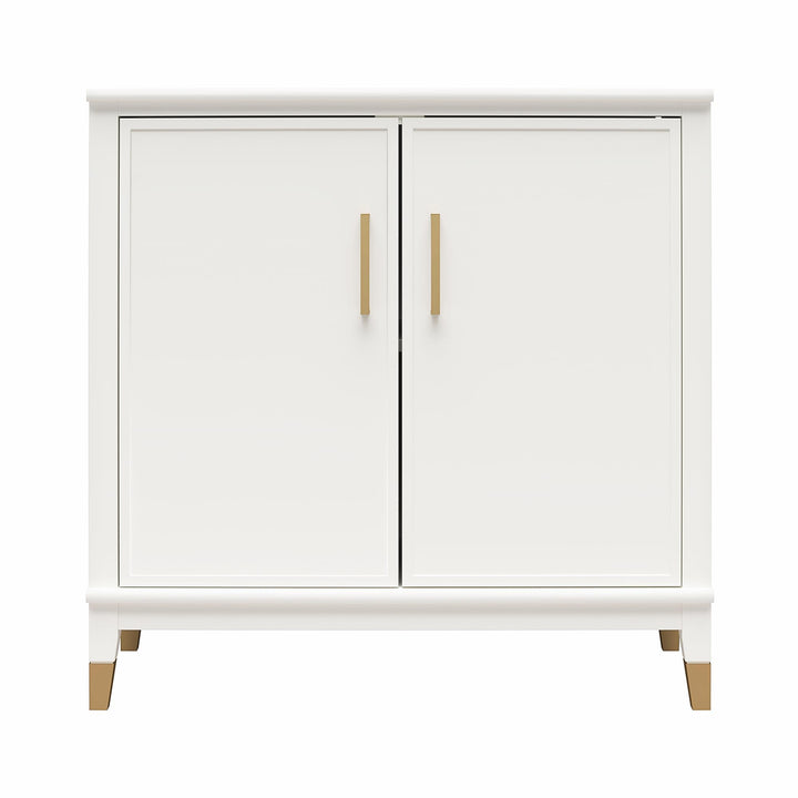 Westerleigh 2 Door Accent Cabinet - White