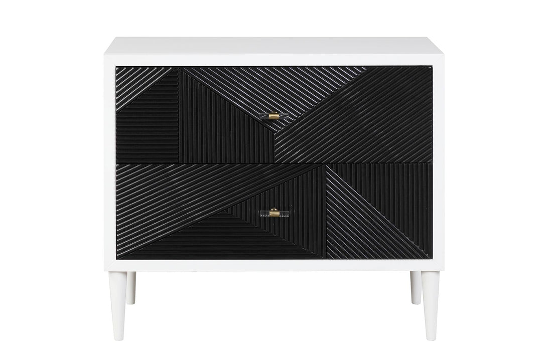 Dubni Accent Table with Self Closing Drawer  -  N/A