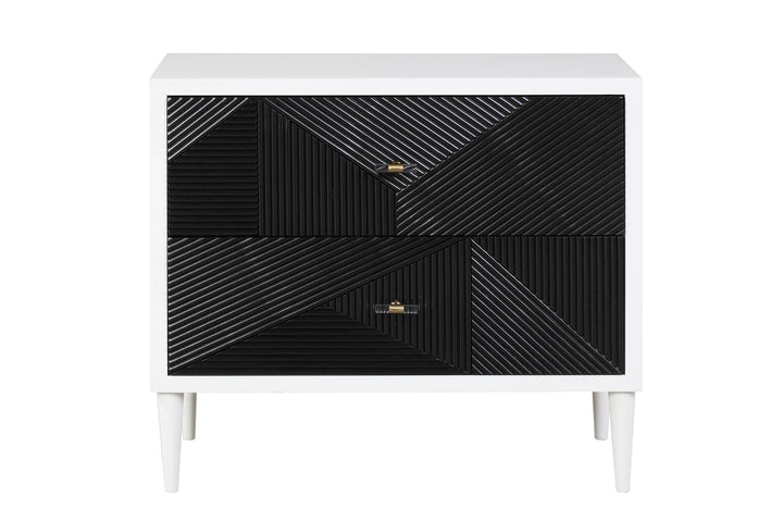 Dubni Accent Table with Self Closing Drawer  -  N/A