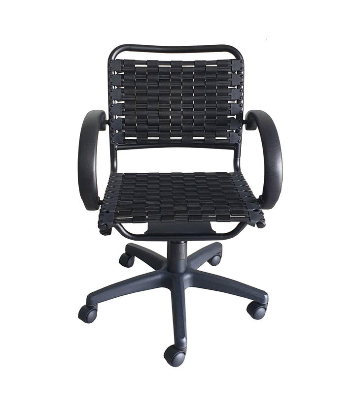 Biggie Bungee Office Chair with Arms  -  Black