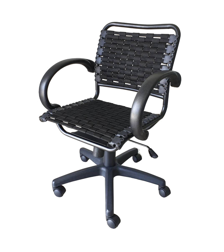 Durable Biggie office chair with bungee cords -  Black