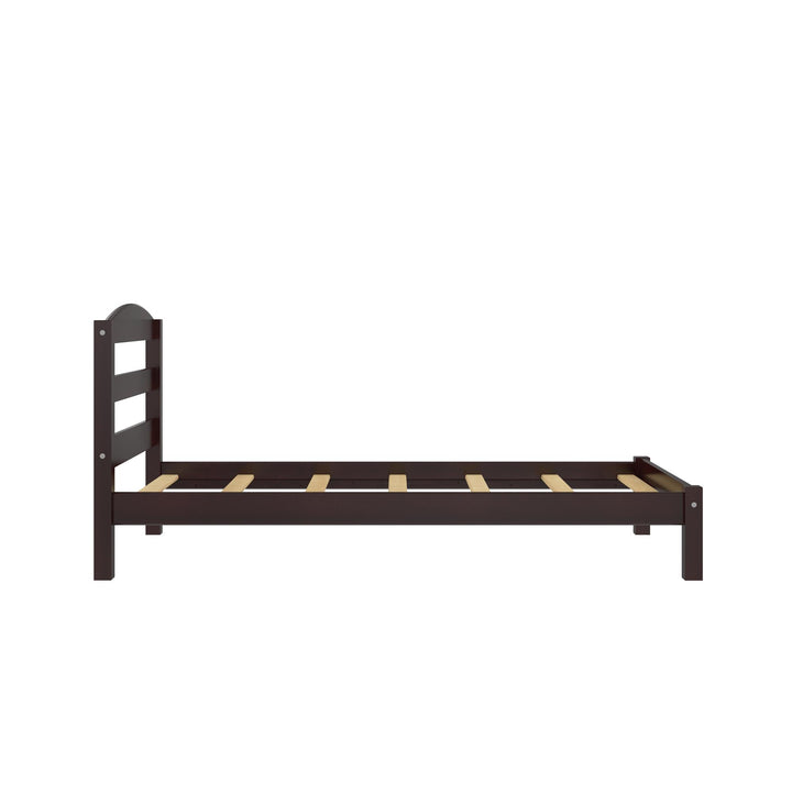 Brycen bed for young sleepers -  Espresso