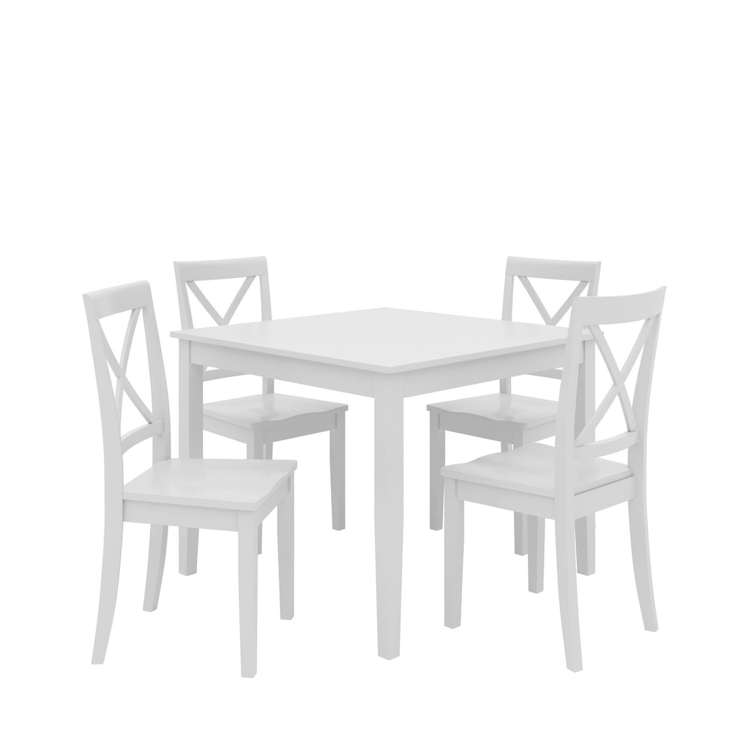 Rustic Dining Set by Sunnybrook -  White