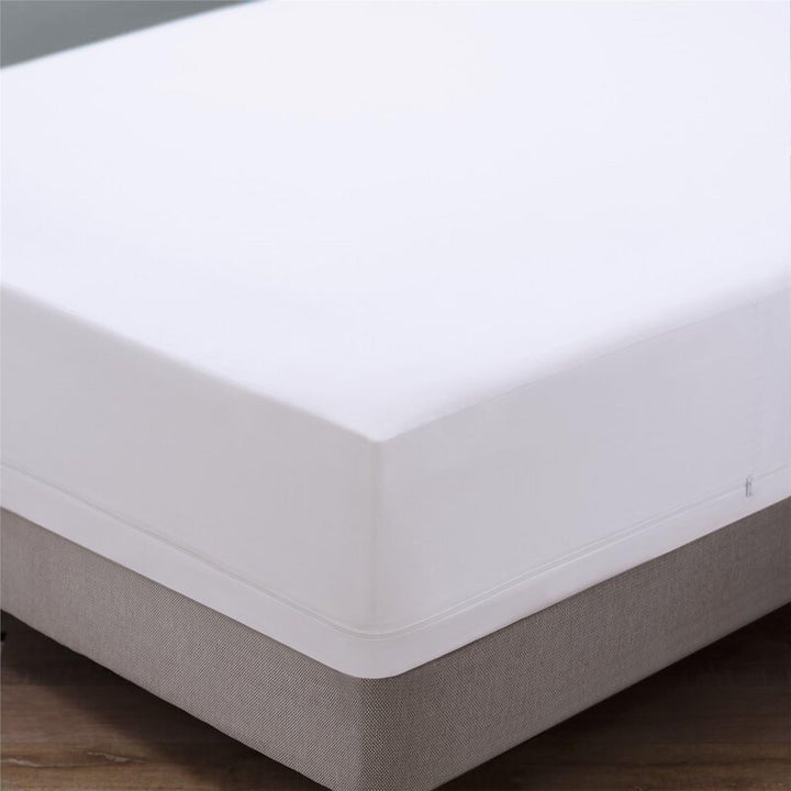 woven mattress protector - White - Twin XL