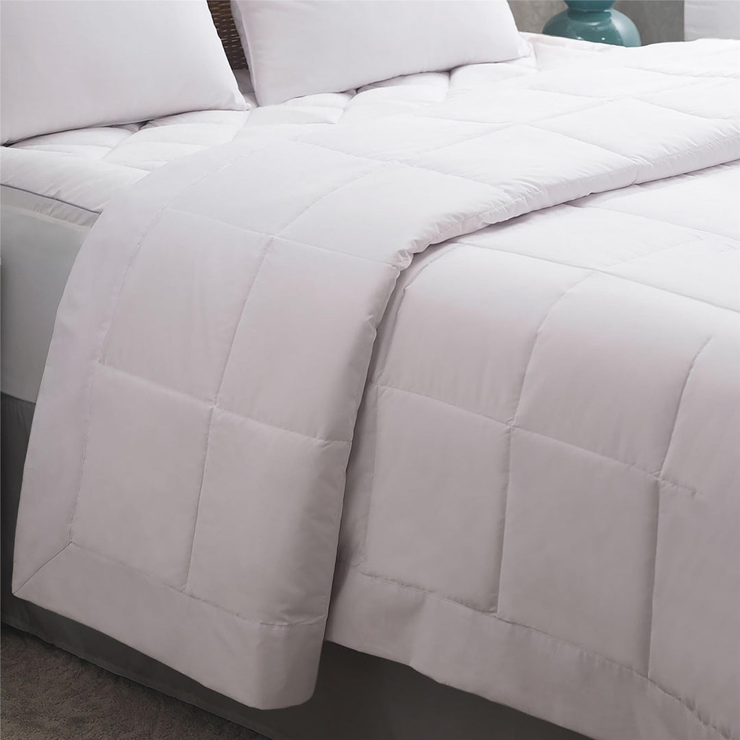 soft fabric Allergen Barrier Blanket - White - King