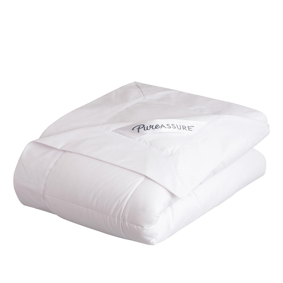 soft fabric Allergen Barrier Blanket - White - Full/Queen